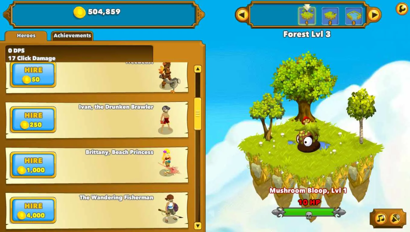 Hero Clicker